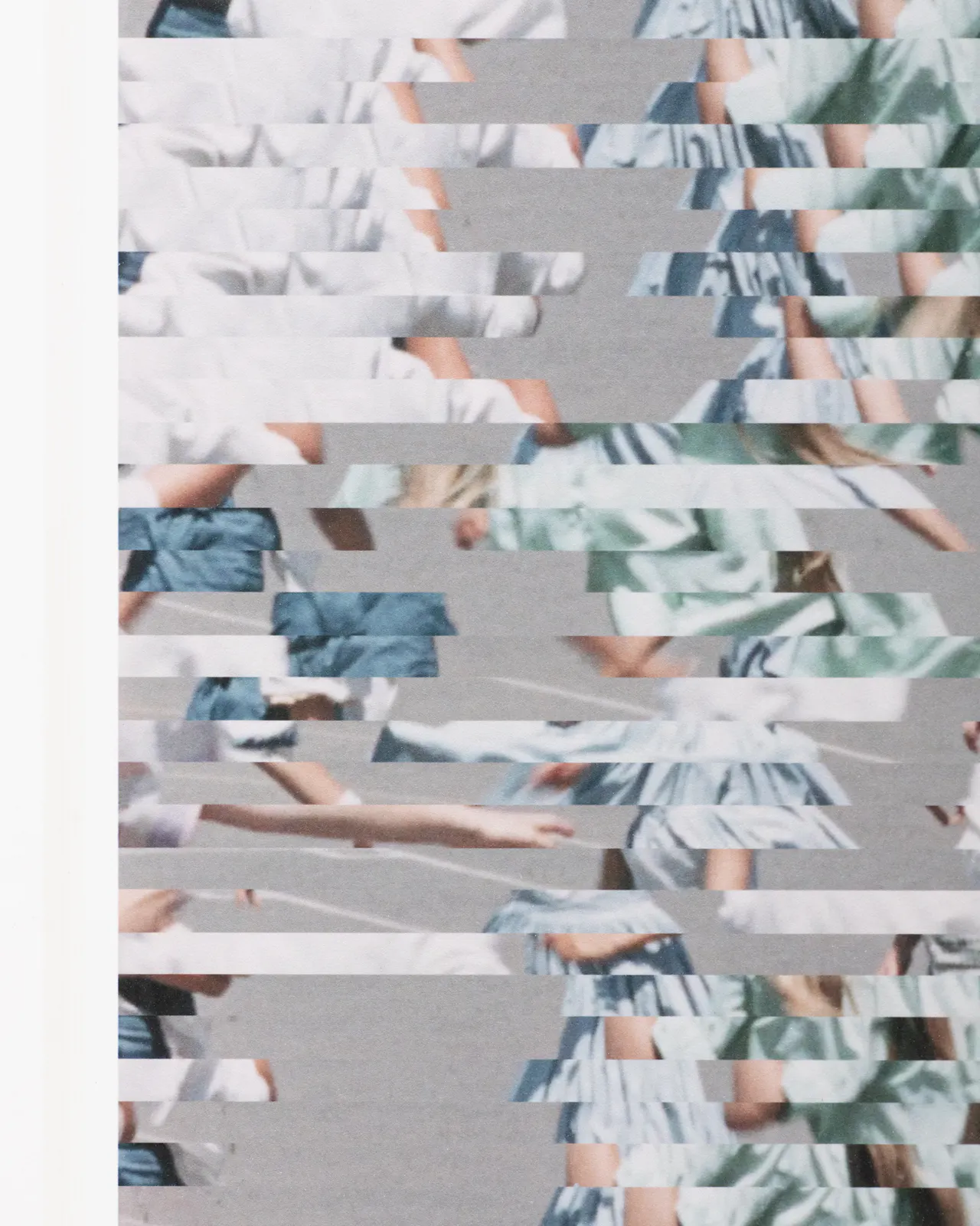 Archival pigment print on cotton rag, white wood frame