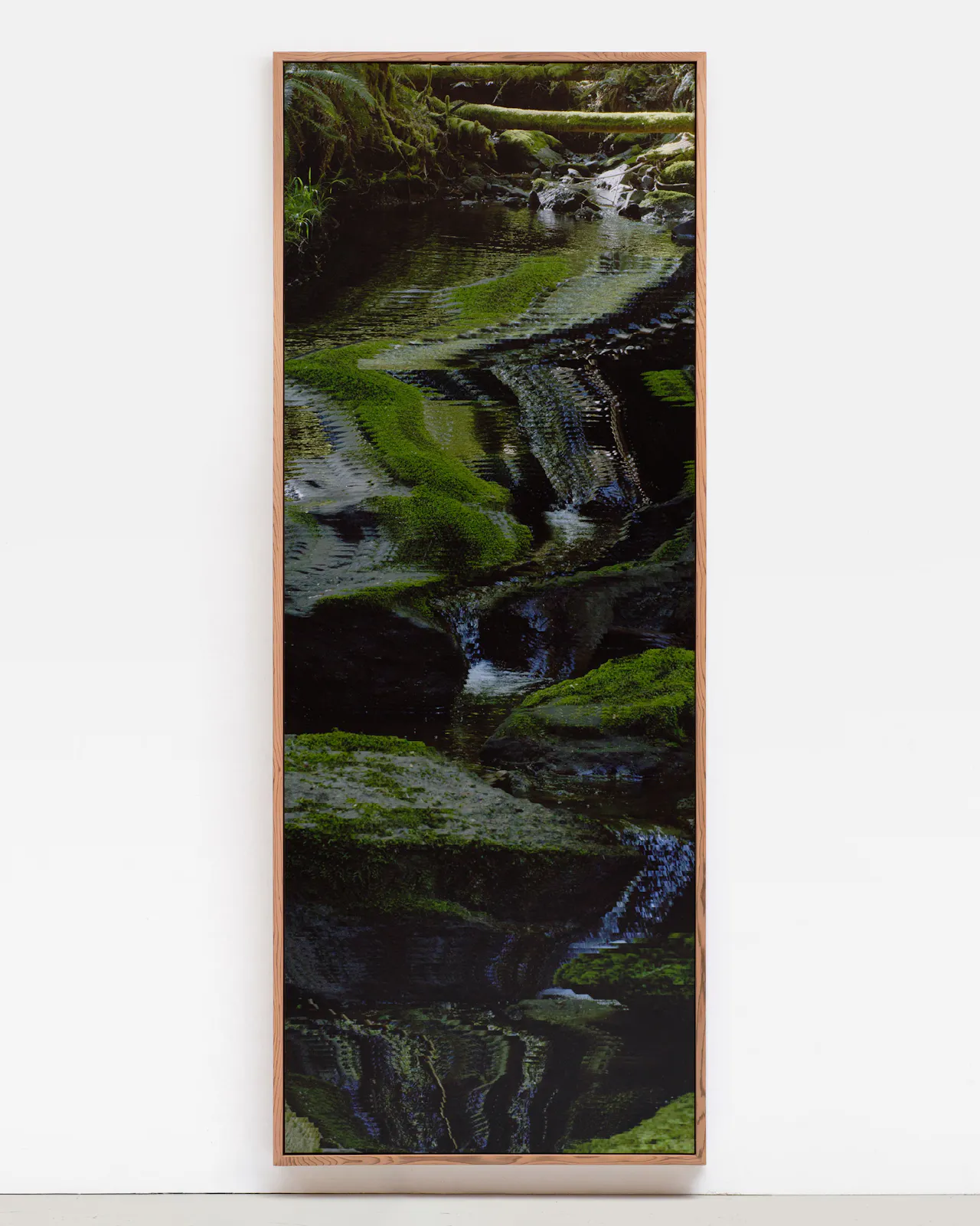 Archival pigment print mounted on dibond, cedar artist frame