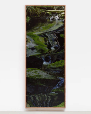 Archival pigment print, mounted on dibond, cedar artist frame