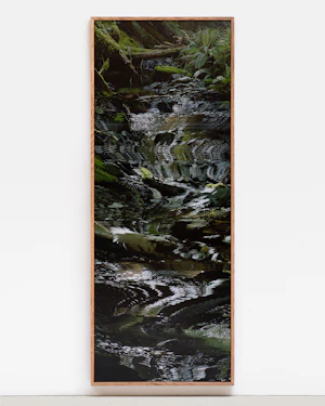 Archival pigment print, mounted on dibond, cedar artist frame