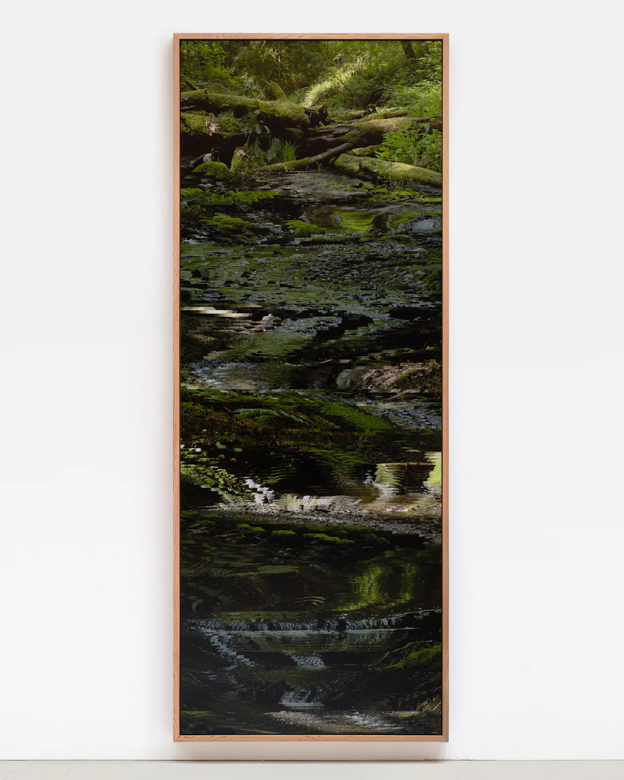 Archival pigment print mounted on dibond, cedar artist frame