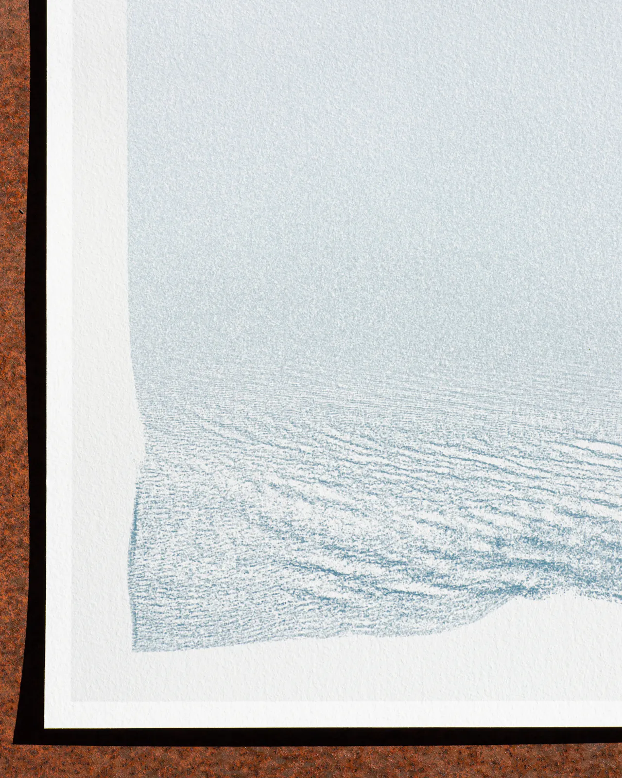 Archival inkjet print on Hahnemühle paper