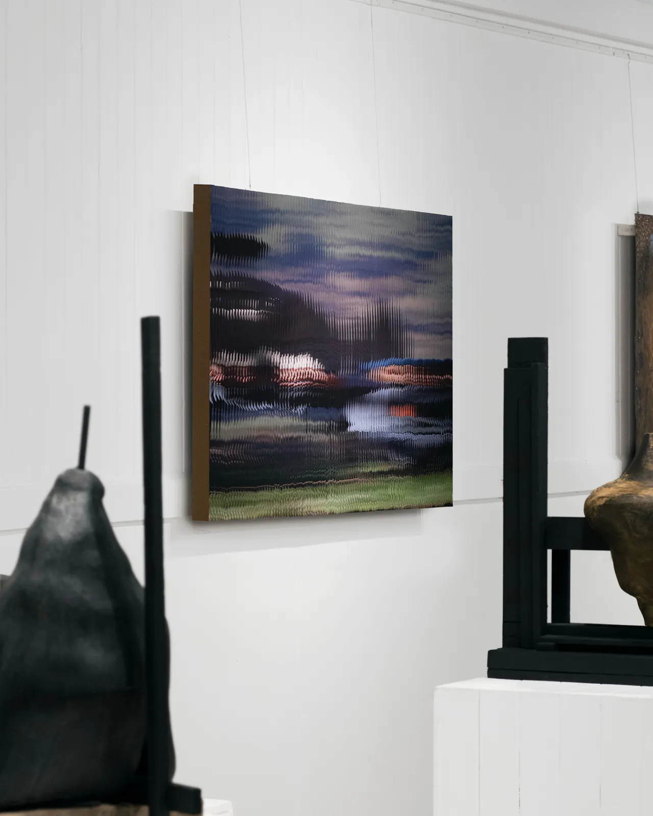 Exhibition view of Re Location, 2024, Salt Spring Island, Canada